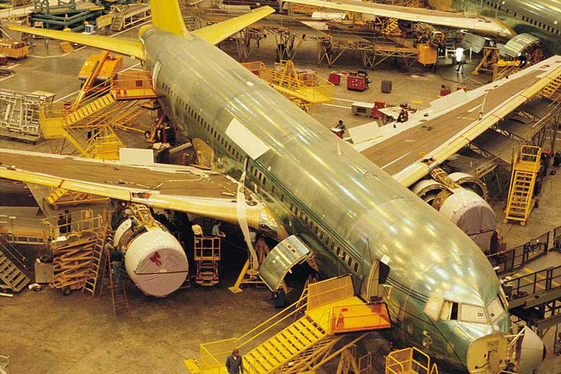 航空航天領(lǐng)域，測(cè)飛機(jī)材料疲勞、損傷、裂紋